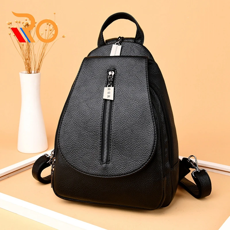 

Hot Sale Genuine Leather Luxury Backpack Women Fashion Travel Backpacks School Shoulder Bag New Preppy Style Backpack