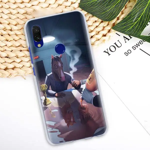 04 Конь БоДжек лошадь чехол для Xiaomi Redmi Note 5 6 7 Pro 4X7 6 6A 5 плюс 5A S2 GO Pocophone F1 Футляр для телефона - Цвет: 04