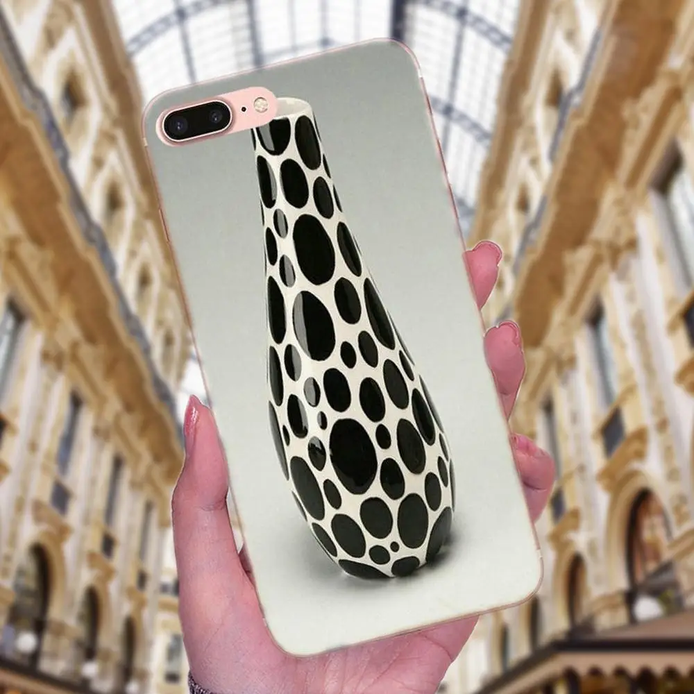 2018 Black And White Polka Dot For Huawei Honor 4C 5A 5C 5X 6 6C 6A 6X 7 7X 8 9 V8 V10 Y3II Y5II Y6II G8 P7 Play Lite | Мобильные