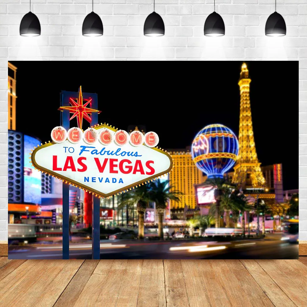

Mehofoto Photo Background Las Vegas card fabulous party Photography Backdrops Studio Shoots decor printed custom Photo Backdrops