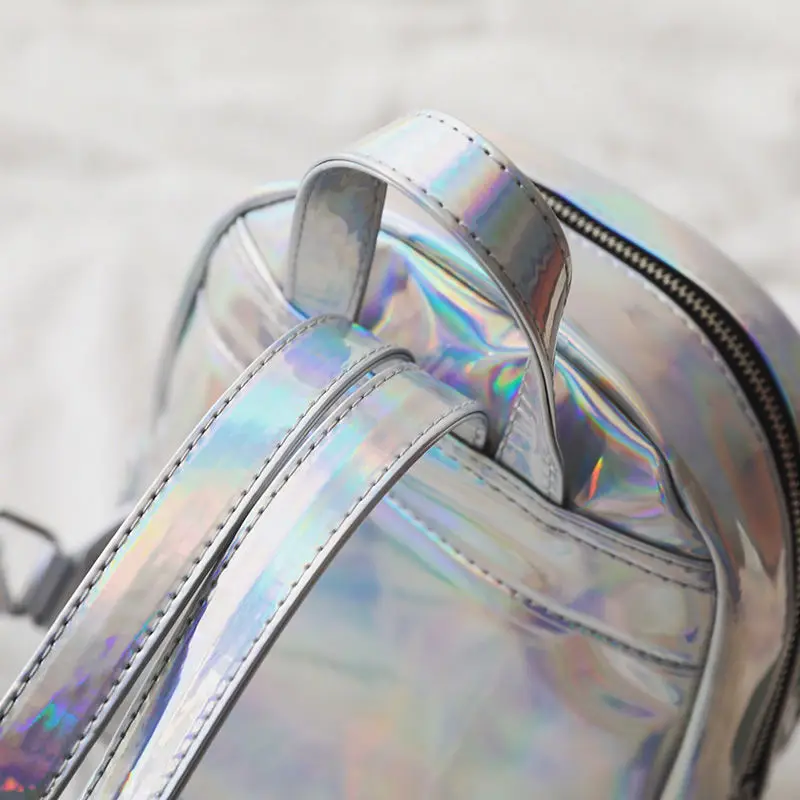 Рюкзаки для девочек-подростков rugzak Laser PVC mochila feminina, Модный женский рюкзак, школьный рюкзак для девочек, сумка-портфель