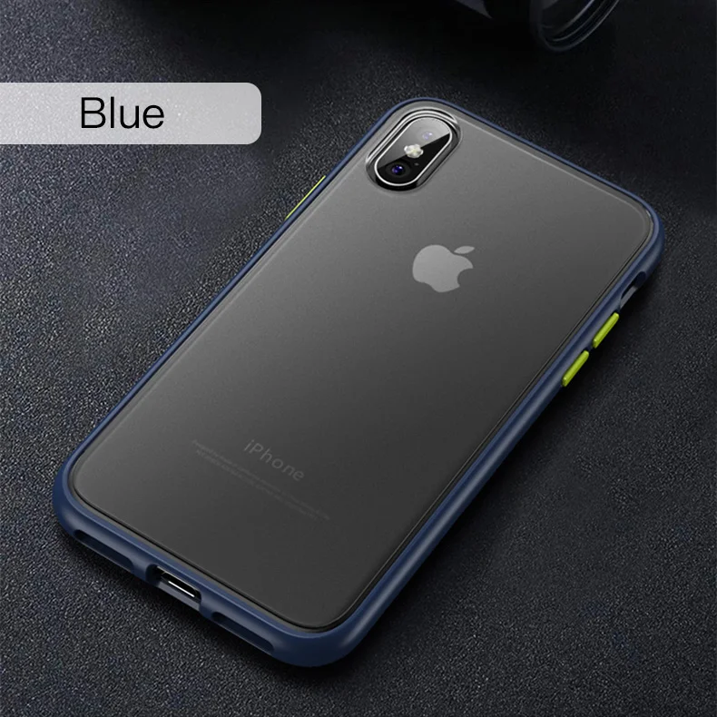 Роскошный Матовый чехол LUPHIE для iPhone X XS Max XR 7 8, ударопрочный чехол, полупрозрачный чехол для iPhone 7 8 6 6S Plus, чехол s Coque Funda