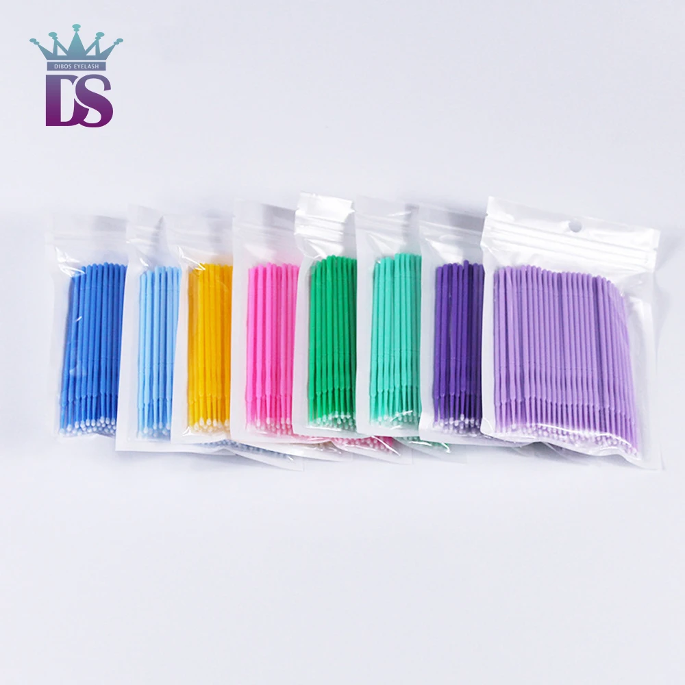 

Инструменты для одноразового макияжа Dibos 100, микрощетка для наращивания ресниц, инструменты для наращивания ресниц