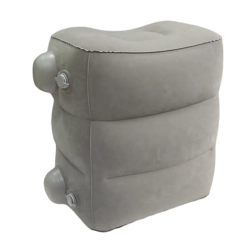 Надувная дорожная подушка для ног регулируемая высота во время дальних поездок