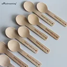 50100 шт. ложка Милая одежда для маленьких мальчиков в виде сердца мини-мороженое десерт торт из дерева на заказ на день рождения вечерние буфетный стол украшения детского дня рождения