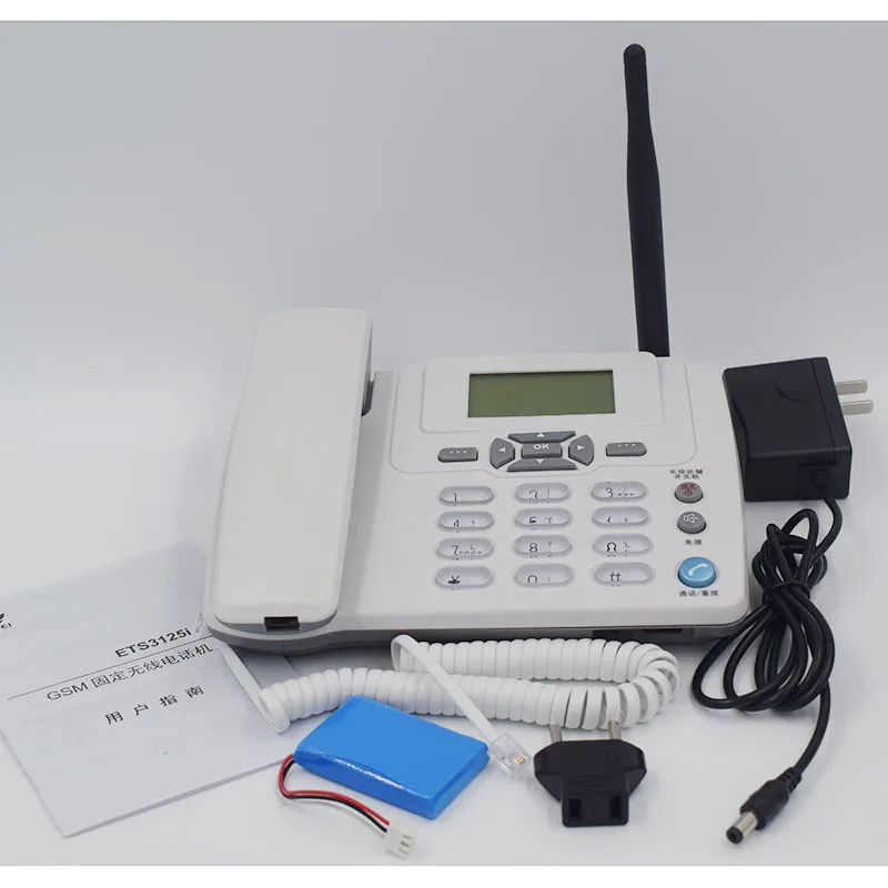 900/1800 мГц ETS3125i GSM Corded стационарный телефон фиксированной Беспроводной с FM радио
