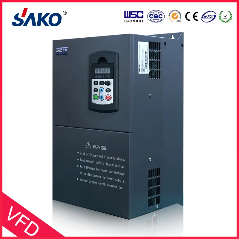 Sako VFD 380 В 22 кВт Солнечный водяной насос инверторный преобразователь тройного(3) фазового выхода