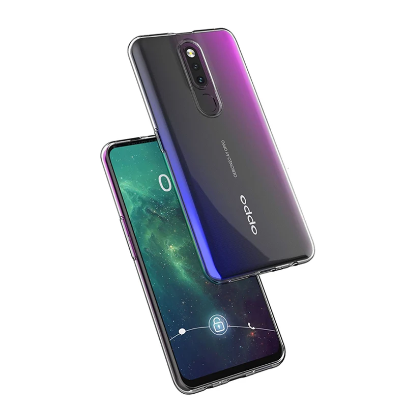 10 шт./лот защитный чехол для телефона OPPO F11 Pro ультра-тонкий прозрачный