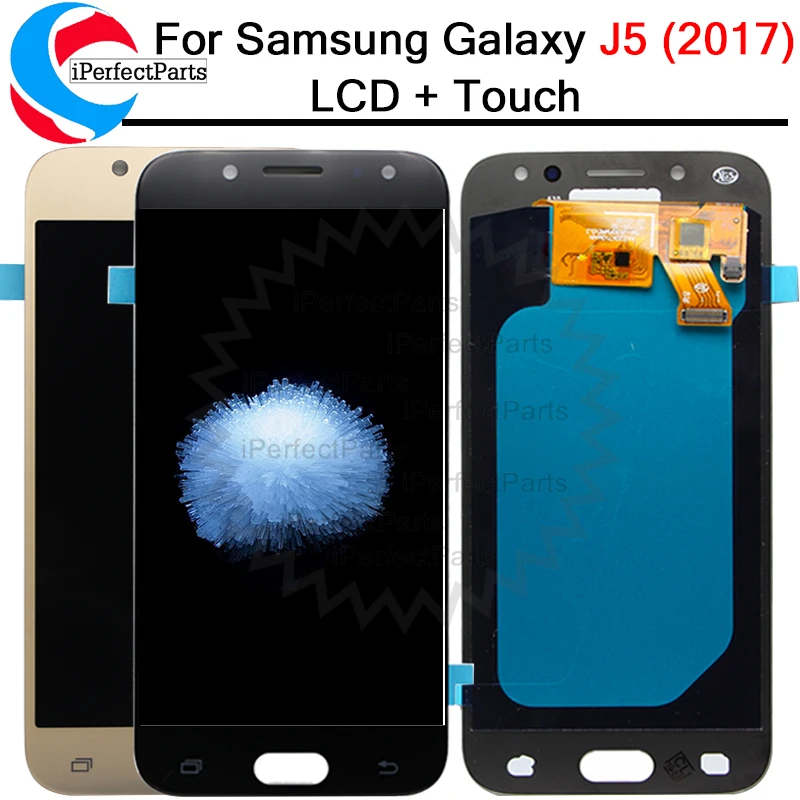 ЖК дисплей OLED для Samsung Galaxy J5 2017 J530 SM J530F J530FN с сенсорным экраном и дигитайзером в