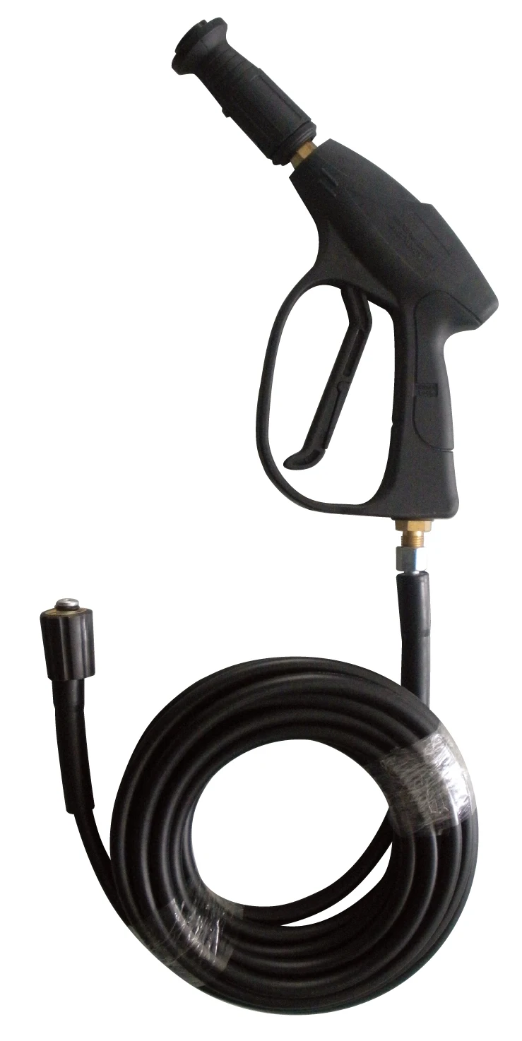 

7.5m Car washer hose with gun , 40Mpa 5800PSI high pressure washer hose, spray water hose