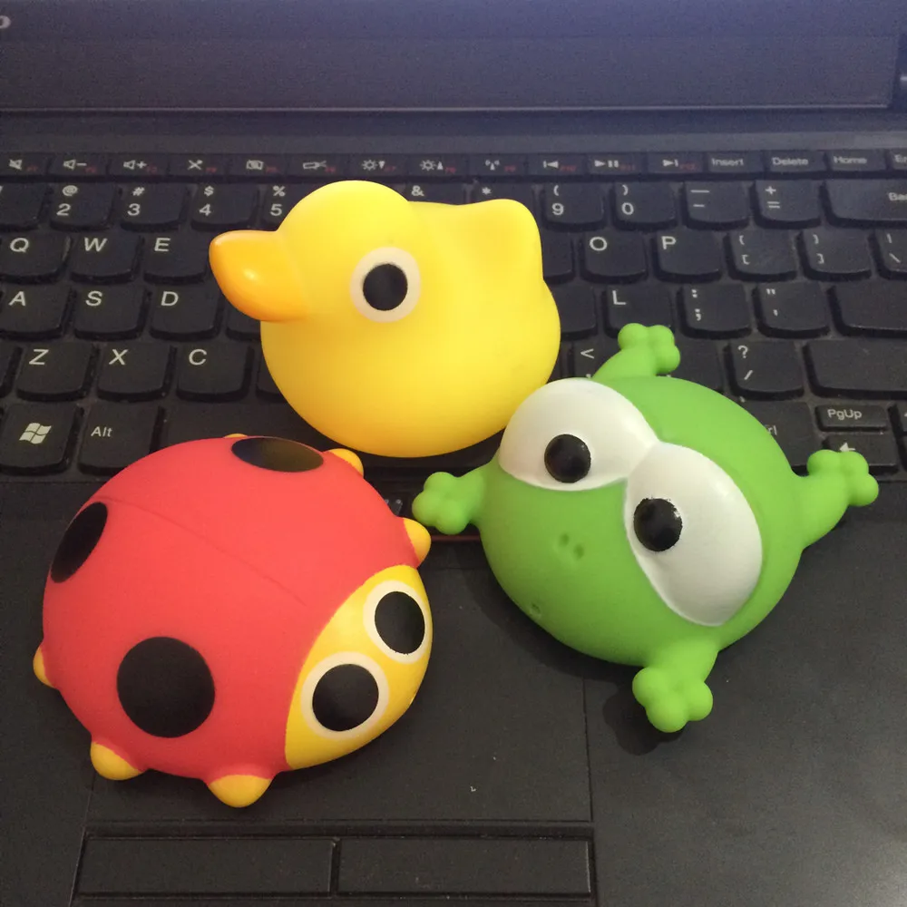 5 шт. Игрушки Для Ванной в Комнате Ребенка для Детей Водные спрей Животных Мягкие