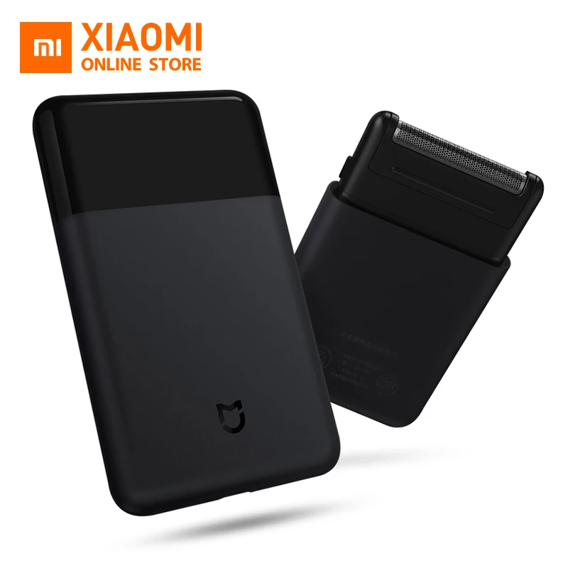 Xiaomi Mijia Мужская электрическая бритва портативная мини «Умная» бритва полностью металлический триммер для тела с датерой для мужчин - Цвет: Electric shaver