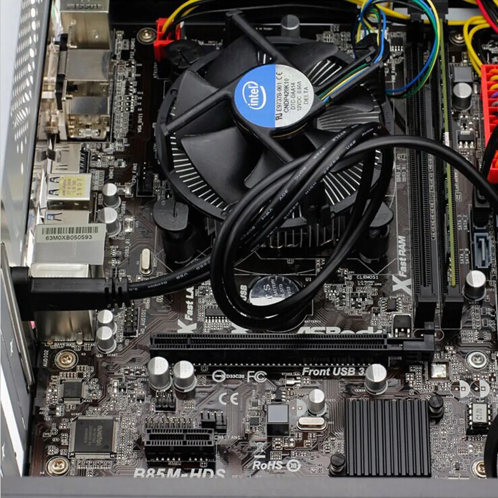 Материнская плата с 20-контактным USB-разъемом и кабелем USB 3 1 Type-C 19-контактный