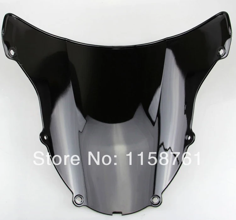 

Black motorcycle Windshield Case for Kawasaki ZX-6R ZX 636 2003-2004
