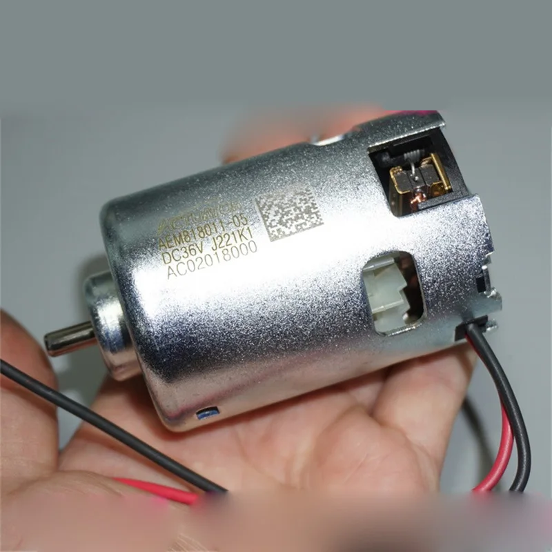 887 двигатель постоянного тока 12V24V36V двойной шариковый подшипник высокой мощности с высоким крутящим моментом высокая скорость 1.5A 17500 об/мин 400 вт DIY шлифовка и резка модель
