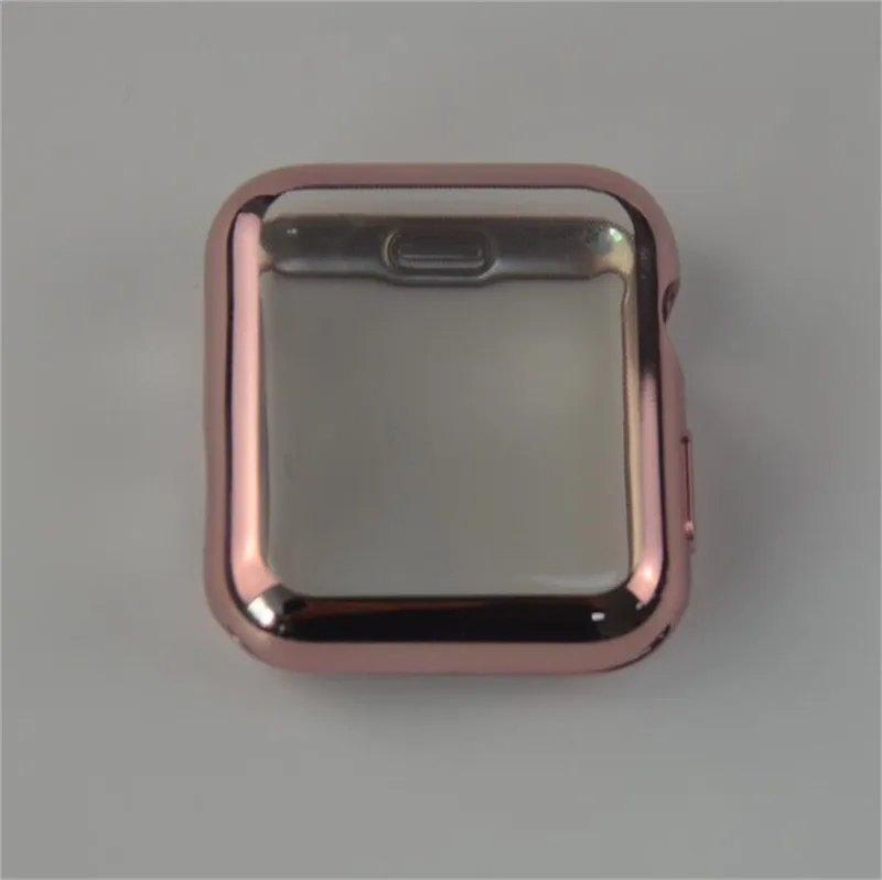 Чехол для Apple Watch 3/2/1 42 мм 38 мм мягкий прозрачный ТПУ защитный чехол для Apple Watch Series 1 2 3