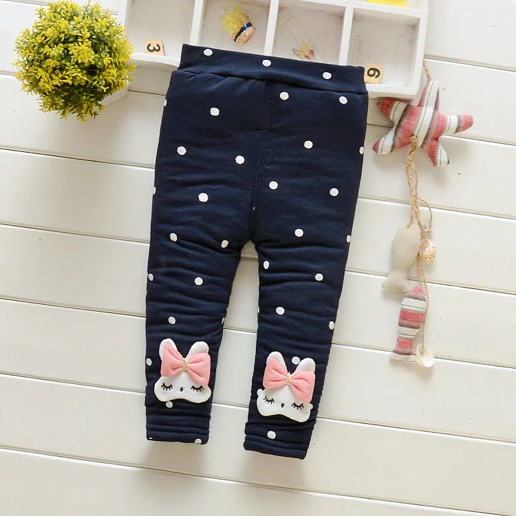 Children Warm Trousers 2018 New Baby thick Pants Newborn Infant toddler Girl Trousers For Girls Winter Autumn Casual Pants 6M 3T