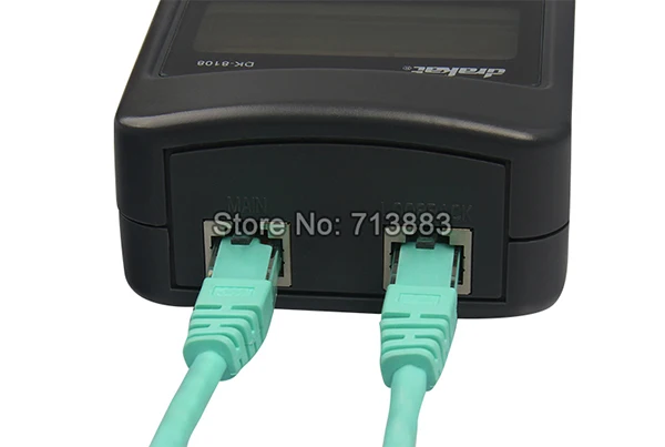 Высокое качество длина Lan Кабельный тестер ЖК-экран SC8108 | Компьютеры и офис