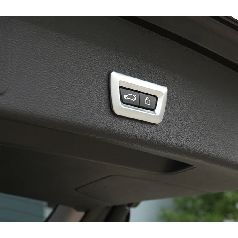 Для BMW X1 F48 X3 F25 X4 F26 X5 F15 X6 F16 F30 GT 3 5 7 серия авто-Стайлинг ABS Хромированная задняя