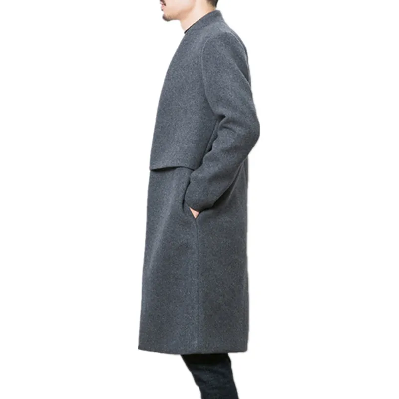 2019 новое зимнее стильное платье ветер Китай пункт длинное тонкое модное с