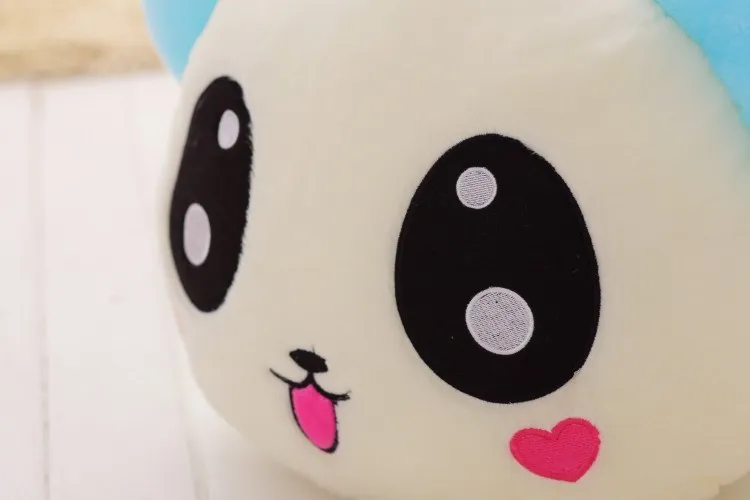 Kawaii красочные светильник на панды плюшевые игрушки куклы большой световой