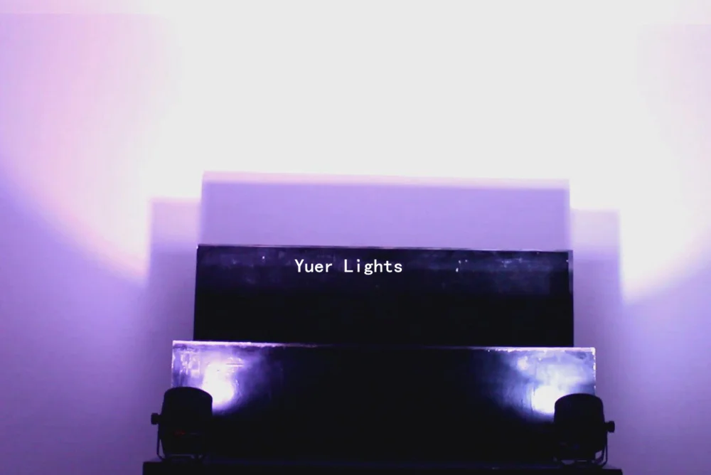 Новое поступление 8 упаковок COB Светодиодные светильники 60 Вт RGB 3 в 1 luce della lavata di