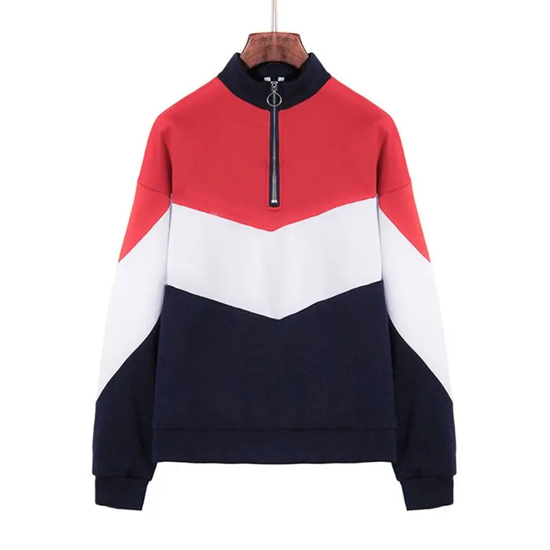 Осень 2019 повседневные милые готические женские толстовки Красного размера плюс