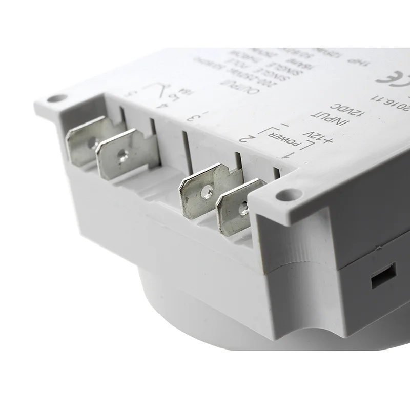 Новый ЖК цифровой контроль мощности Программируемый таймер DC 12V 16A реле времени |