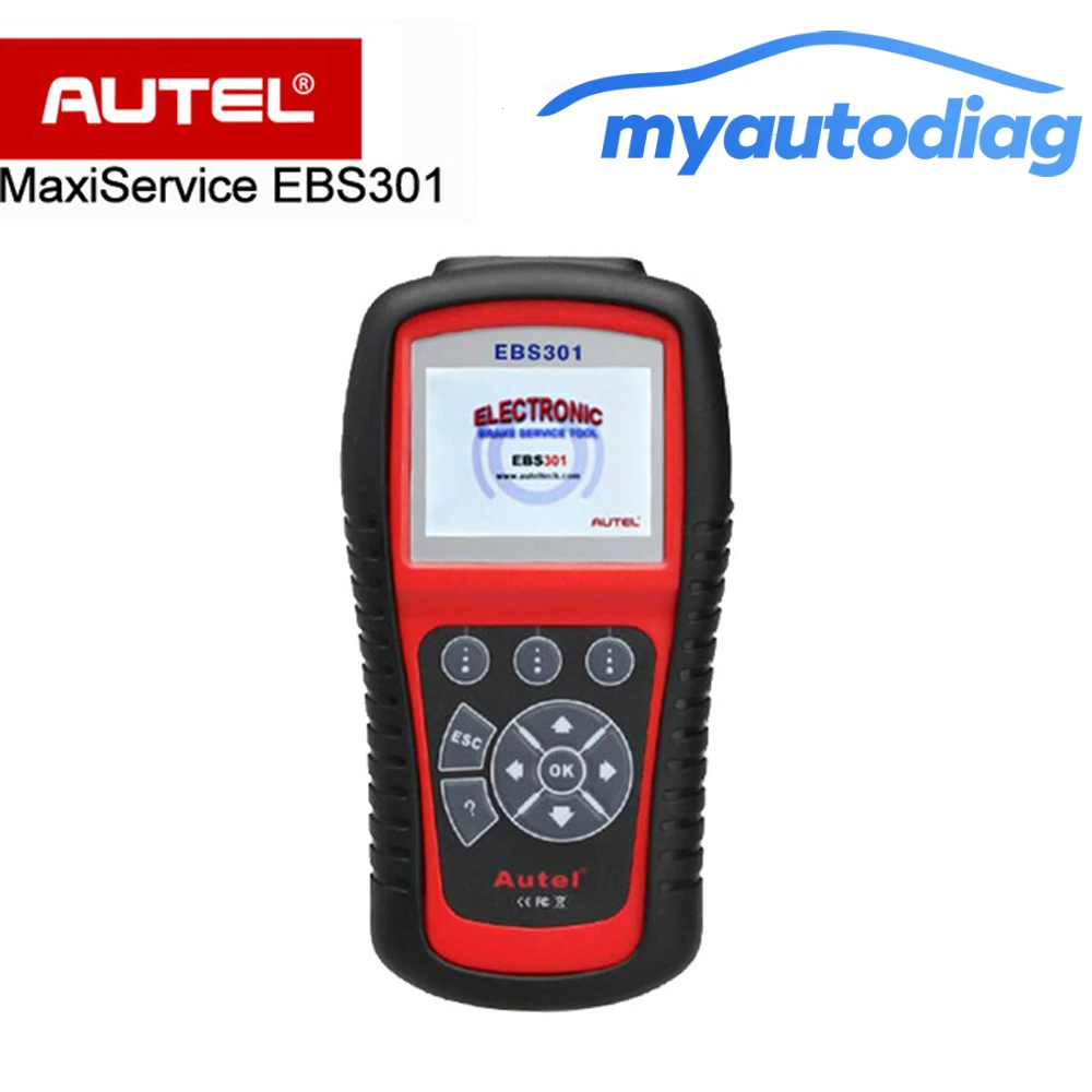 AUTEL MaxiService EBS301 Электрический инструмент для обслуживания тормозов безопасная и