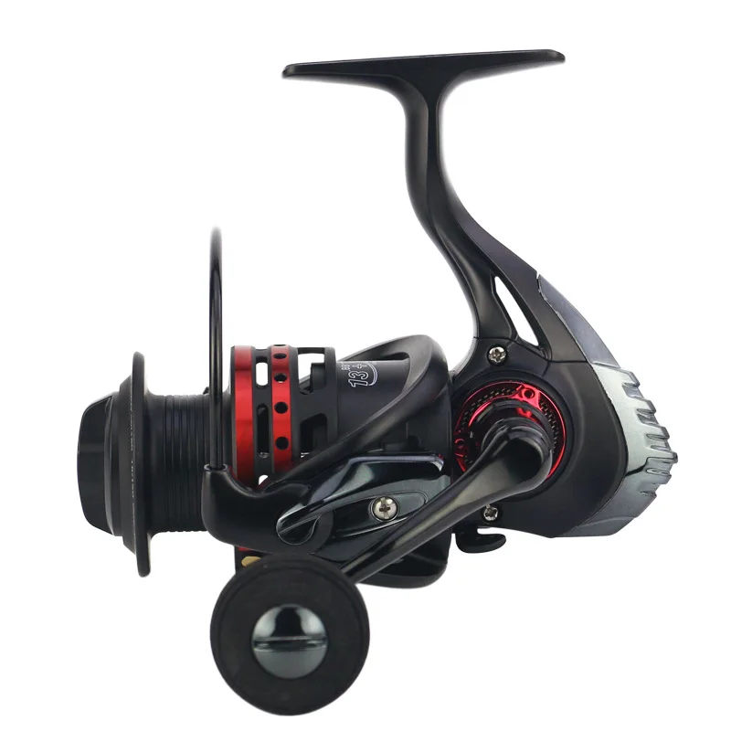 

Fishing Spinning Reel Saltwater Hand Wheel XM 1000-7000 Series 13+1 BB Rocker Arm Self Locking Fishing Line