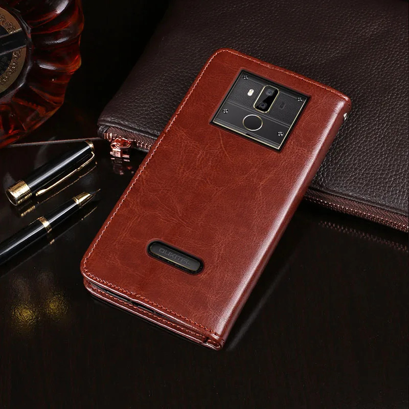 Кожаный защитный чехол-книжка iTien чехол из ТПУ и силикона для Oukitel K7 Power K8 K10 K5000 |