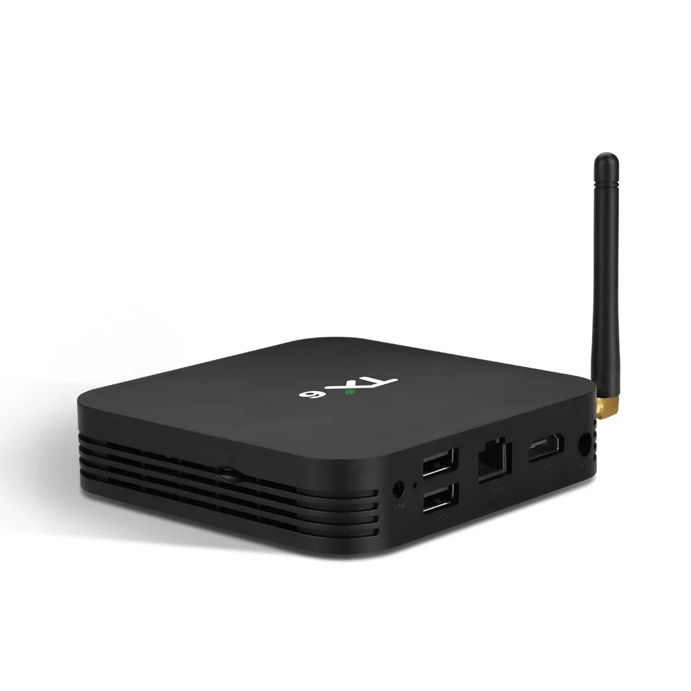Фото TX6 Смарт ТВ коробка Android 9 0 4 Гб 64 ГБ Wi-Fi Декодер каналов кабельного телевидения Media TX6 Смарт ТВ коробка Android 9 0 4 Гб 64 ГБ Wi-Fi Декодер каналов кабельного телевидения Media