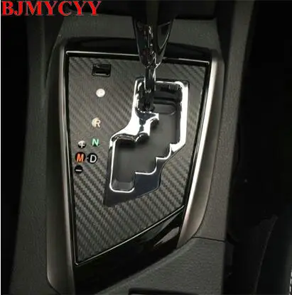 BJMYCYY Automobile gear panel decorative stickers for Toyota Corolla 2014 auto accessories car styling | Автомобили и мотоциклы