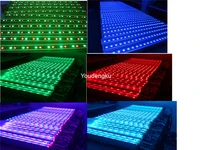 6 pieces stage underground wall washer rgb facade dmx light ip65 outdoor 36x3w led wall washer rgb led bar lighting