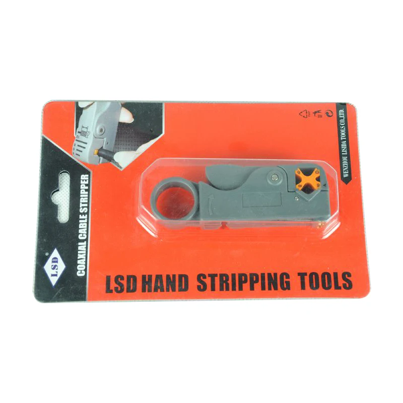 Инструмент для зачистки коаксиального кабеля (LS 332) RG58 RG59 RG62|coaxial cable stripper|stripping