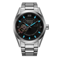 high quality luxury brand watch citizen automatic watch swiss tritium men skeleton watch sapphire crystal army 10bar waterproof