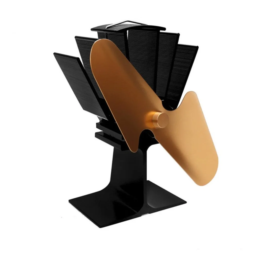 2 лезвия тепла питание вентилятор печки Эко Плита вентиляционный блок плита A70