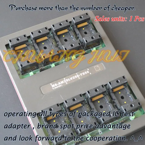 IC TEST M8-AM29LV256-TS56 Programming Module for ALL-100 Programmer TSOP56 socket