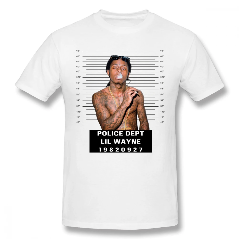 Lil Wayne 5 Мужская футболка большого размера на заказ|Мужские футболки| |