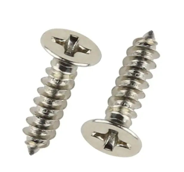 Винты M2mm * 4mm 5mm 6mm 8mm 10mm 12mm 1000pcs черные Серебряные металлические застежки