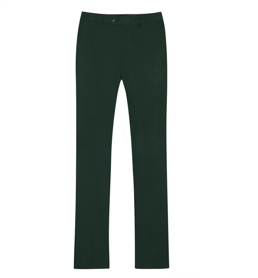 Trousers YUNCLOS, деловой мужской пиджак, свадебное платье, блейзер и брюки, приталенный зеленый пиджак, мужской костюм, блейзеры, куртки - Цвет: Trousers