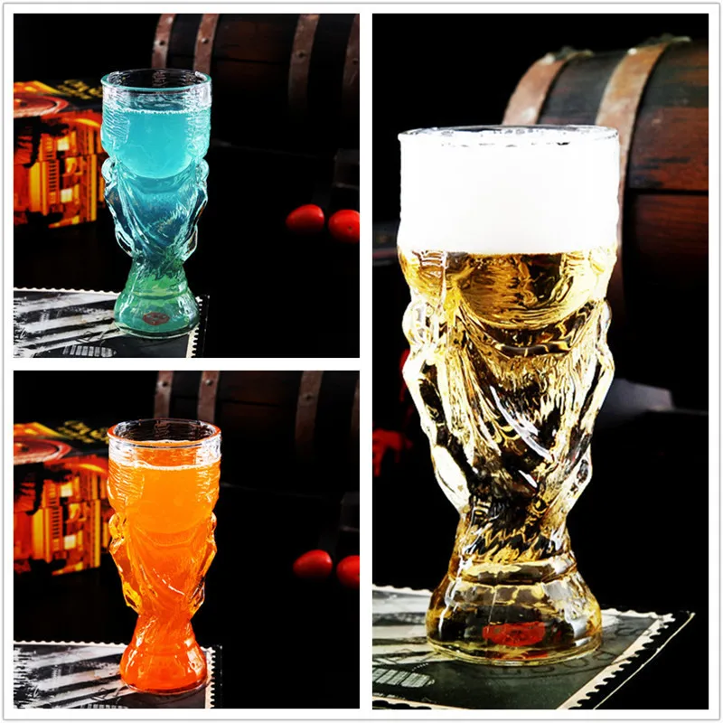 350ml/850ml Creative Glass Cup Bar Crystal Water Whiskey Wine Drinking The Football Design Beer Friend Gifts | Дом и сад