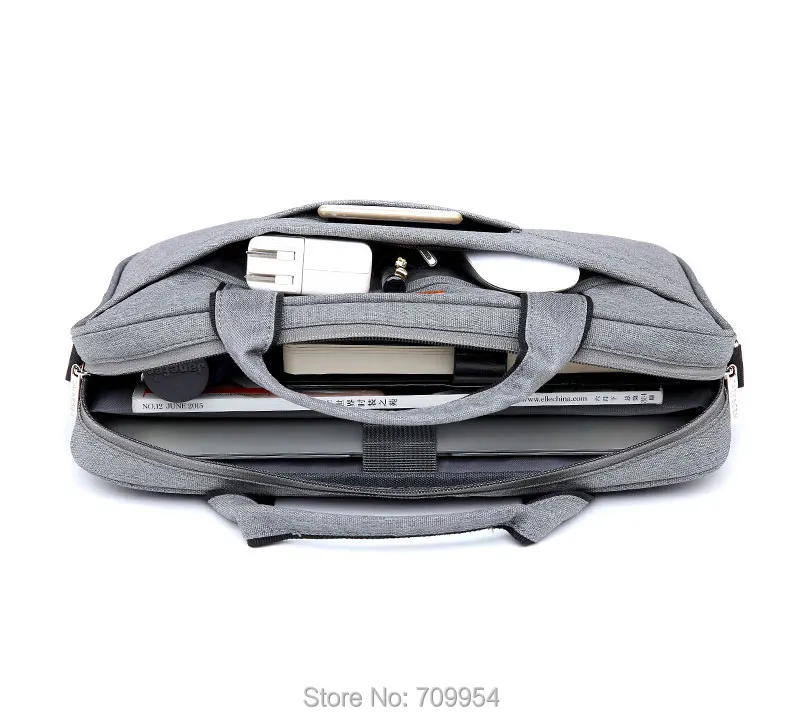 Наплечная Сумка для ноутбука нейлоновая сумка Macbook HP Lenovo 13/15/15 6/17 дюймов чехол