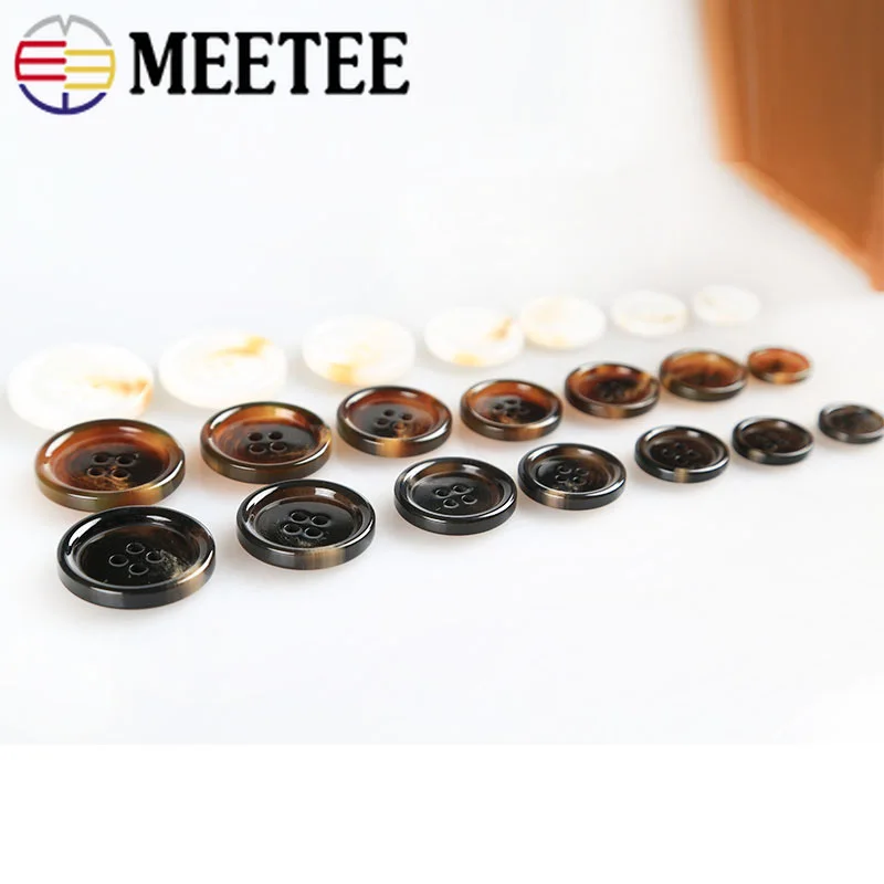 Костюм Meetee из пластика и смолы 50 шт. 15-30 мм декоративные кнопки для одежды | Дом сад