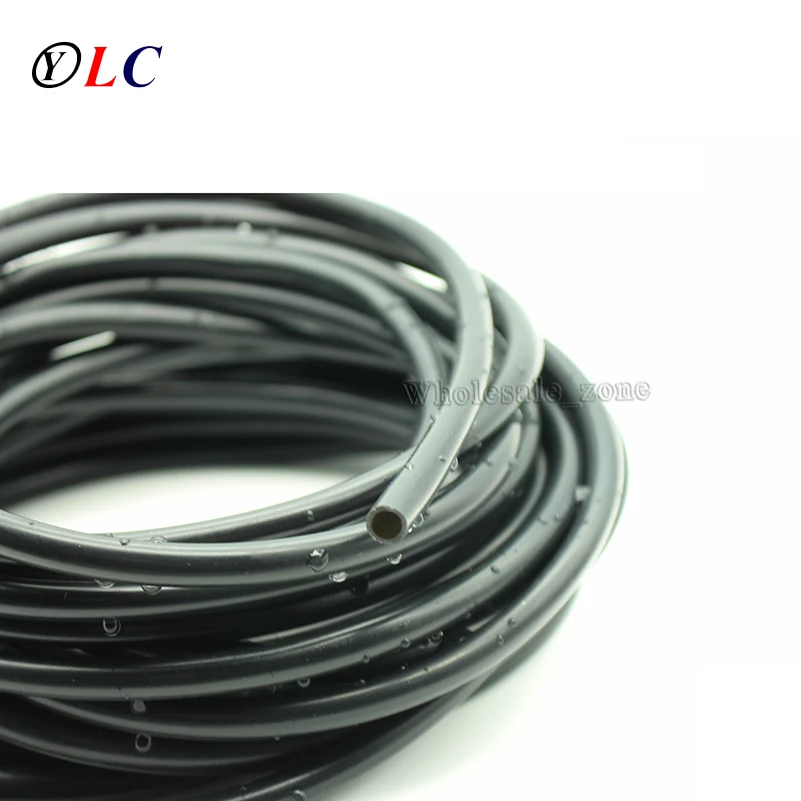 Новая черная силиконовая трубка для пищевых продуктов 8 мм 9 10 11 12 13 14 15 16 сифон