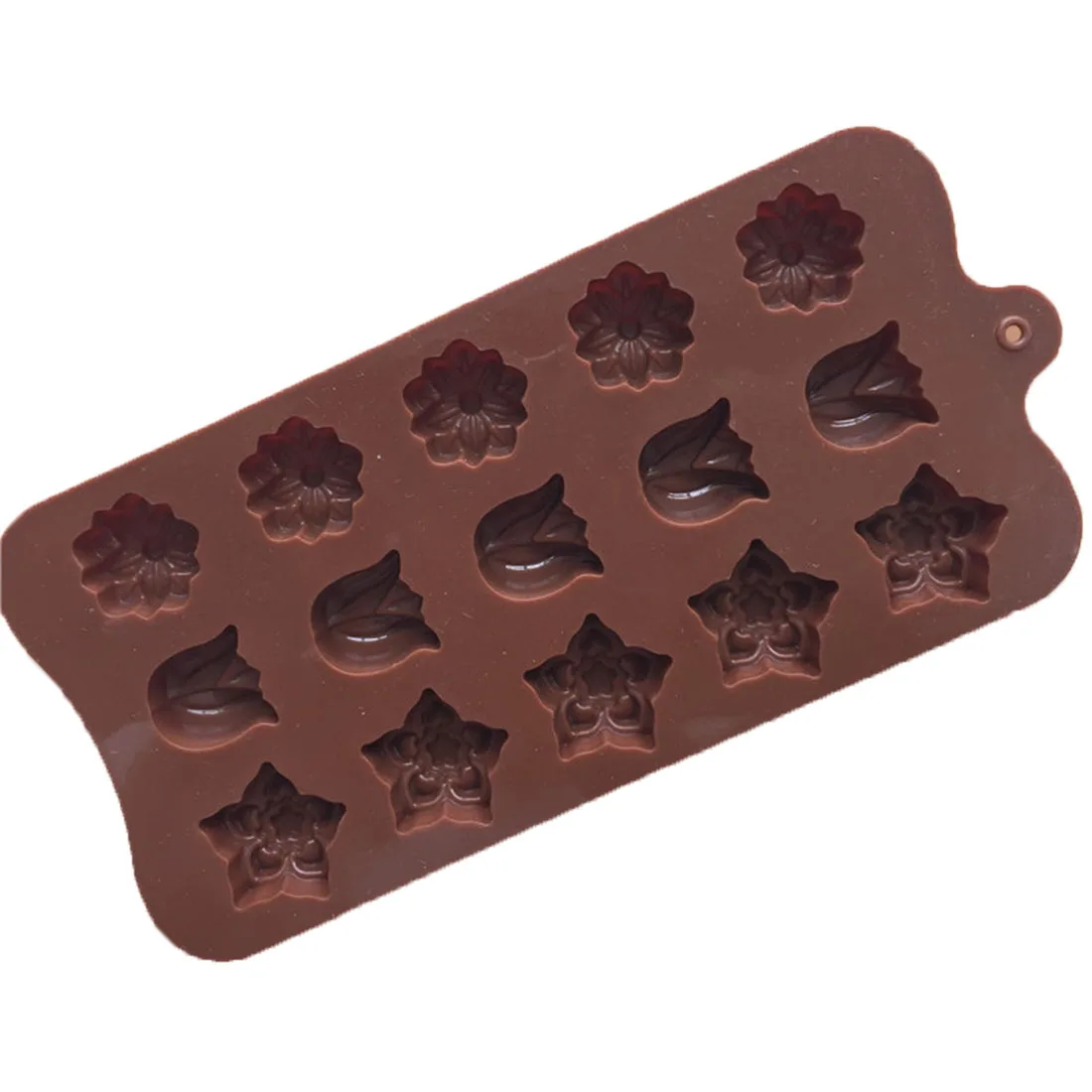 3D Chocolate Mold Nonstick Jelly Pudding Mould Chocolate Molds Food Silicone Candy Molds tulip Cake Decorating