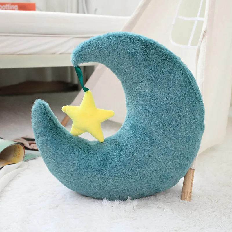 Kawaii небо серии Подушка с изображением пентаграммы мягкие Звезда плюшевые игрушки мягкие подушки хороший Диван Подушка прекрасный Рождественский подарок для девочек