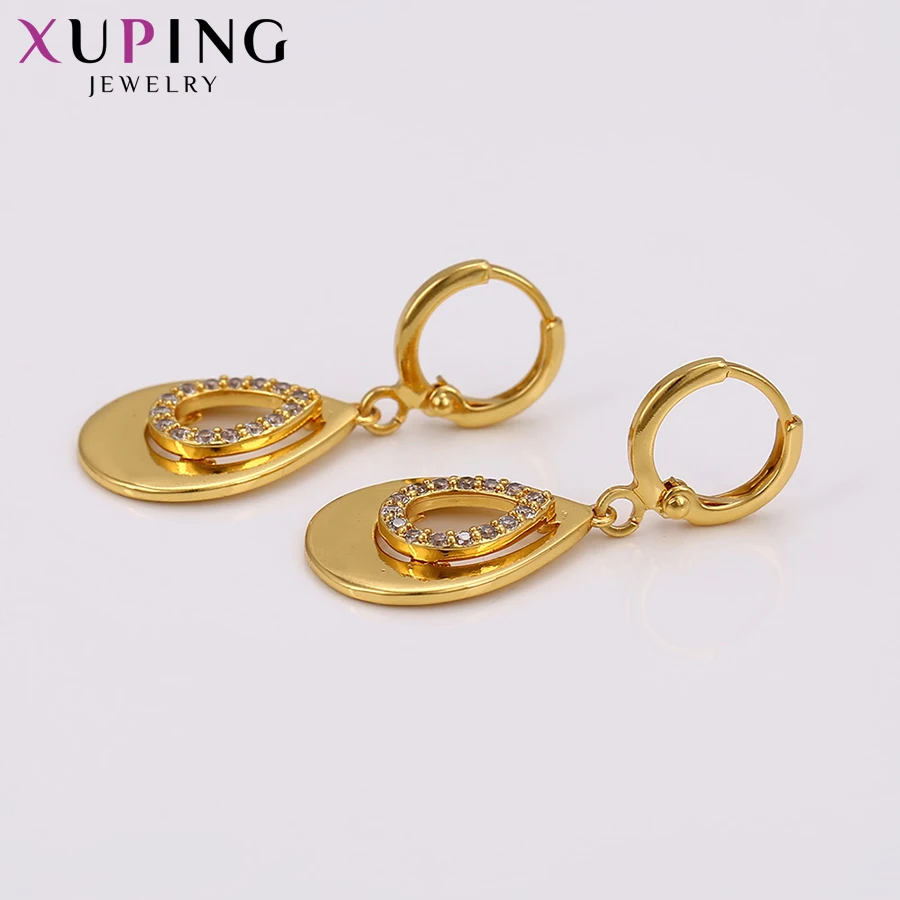 Xuping элегантные украшения из искусственного золота для женщин подарки на