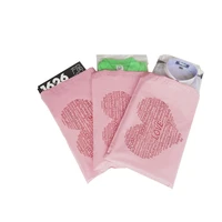 1000pcslot pink love self seal adhesive courier bags storage bags plastic poly envelope mailer postal shipping mailing bags
