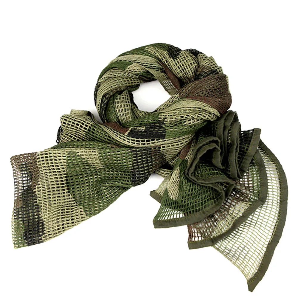 Военные мужские шарфы арабский тактический армия пустыни KeffIyeh чистая шелковая